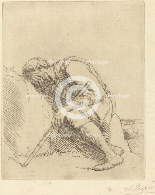 Sinbad the Sailor (Sinbad le marin). Creator: Alphonse Legros.