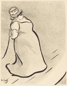 Singer, 1893. Creator: Henri-Gabriel Ibels