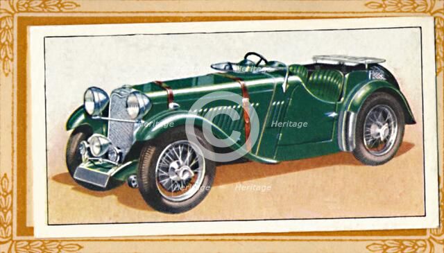 'Singer 1 1/2 Litre Le Mans Two-Seater', c1936. Artist: Unknown.