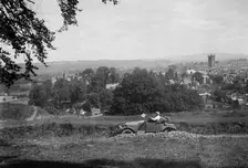 Singer 10 hp open 2-seater, Ludlow, Shropshire, c1920. Artist: Bill Brunell