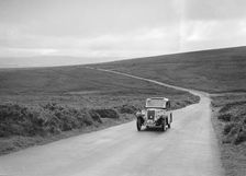Singer 9 Coupe of DW Biddle, winner of a silver award at the MCC Torquay Rally, July 1937. Artist: Bill Brunell