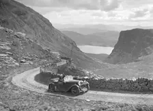 Singer of Miss O Bailey competing in the RSAC Scottish Rally, 1936. Artist: Bill Brunell