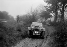Singer of AE Carr at the Sunbac Colmore Trial, Gloucestershire, 1934. Artist: Bill Brunell