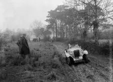 Singer of DA Loader at the Sunbac Colmore Trial, Gloucestershire, 1934. Artist: Bill Brunell