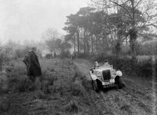 Singer of DA Loader at the Sunbac Colmore Trial, Gloucestershire, 1934. Artist: Bill Brunell