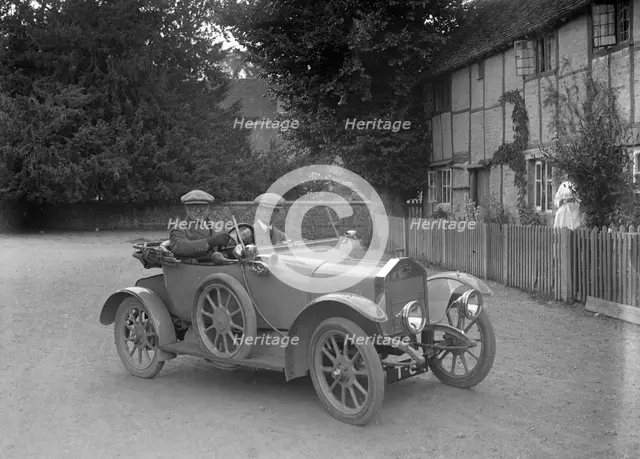 Singer Open 2-seater car. Artist: Bill Brunell.