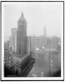 Singer Building, New York, N.Y., c.between 1910 and 1920. Creator: Unknown
