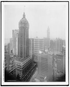 Singer Building, New York, N.Y., c.between 1910 and 1920. Creator: Unknown