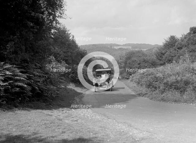 Singer Junior taking part in a First Aid Nursing Yeomanry trial or rally, 1931. Artist: Bill Brunell.
