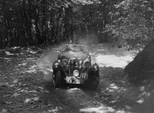 Singer Le Mans competing in the Brighton & Hove Motor Club Brighton-Beer Trial, 1934. Artist: Bill Brunell