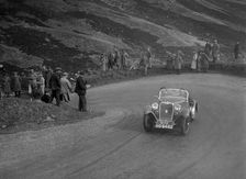 Singer Le Mans competing in the RSAC Scottish Rally, Devil's Elbow, Glenshee, 1934. Artist: Bill Brunell