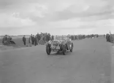 Singer Le Mans of Alf Langley competing in the RSAC Scottish Rally, 1934. Artist: Bill Brunell