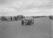 Singer Le Mans of Alf Langley competing in the RSAC Scottish Rally, 1934. Artist: Bill Brunell