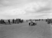 Singer Le Mans of Archie Langley competing in the RSAC Scottish Rally, 1934. Artist: Bill Brunell