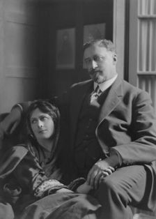 Singer, Paris E., Mr., and Isadora Duncan, portrait photograph, 1916 Sept. 30. Creator: Arnold Genthe