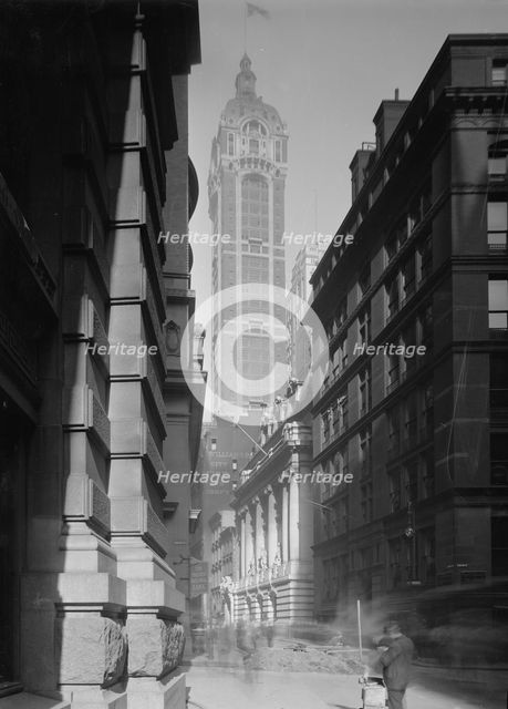 Singer Tower (Building), N.Y., 1910. Creator: William H. Jackson.
