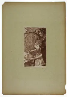 Singer Waiting, 1889–90. Creator: Georges William Thornley