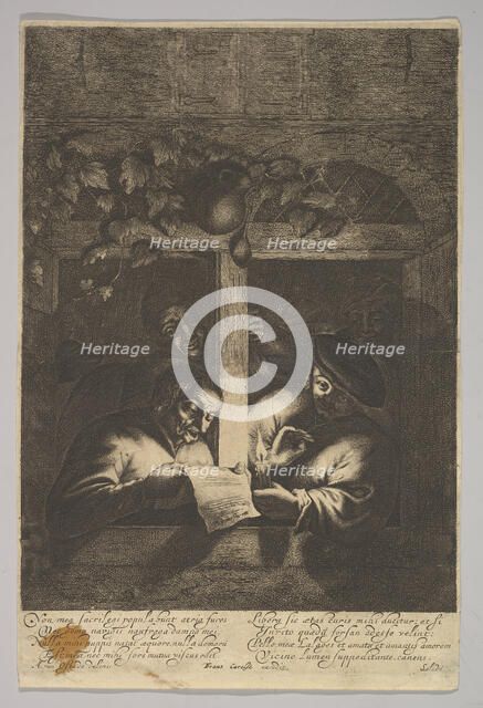 Singers at the Window, 1610-85. Creator: Unknown.