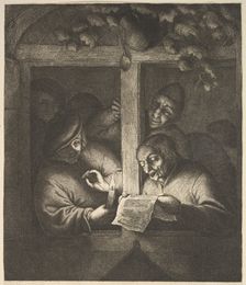 Singers at the Window, 1610-85. Creator: Adriaen van Ostade