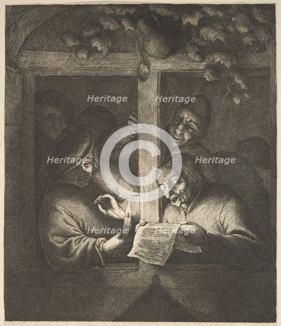 Singers at the Window, 1610-85. Creator: Adriaen van Ostade.