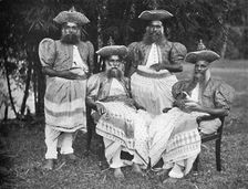 Singhalese men of high rank, 1902