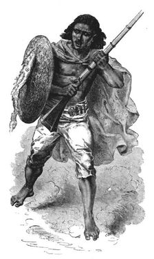 Singing the war song; A journey through Soudan and Western Abyssinia, with Reminiscences..., 1875. Creator: Unknown