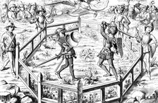 Single combat subjected to the judgement of God, 15th century (1849)