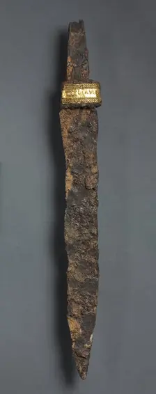 Single-Edged Knife (Scramasax), 600s. Creator: Unknown