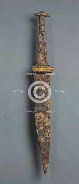 Single-Edged Knife (Scramasax), 600s. Creator: Unknown.