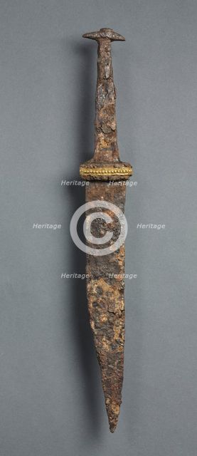 Single-Edged Knife (Scramasax), 600s. Creator: Unknown.