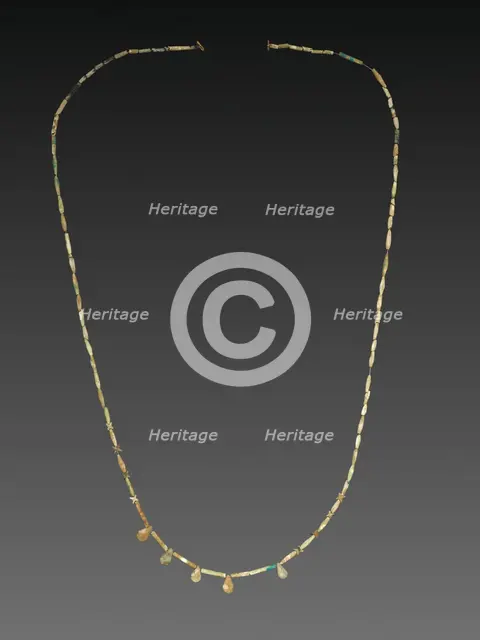Single Strand Necklace, 2040-1648 BC. Creator: Unknown.