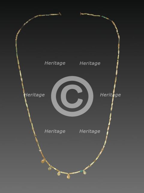 Single Strand Necklace, 2040-1648 BC. Creator: Unknown.
