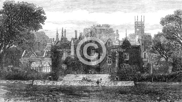 Singleton Abbey, Swansea, the residence of Mr. H. H. Vivian, M.P..., 1881. Creator: Unknown.