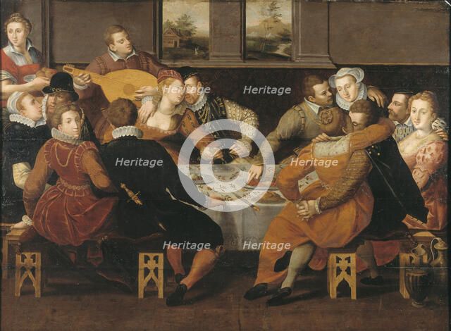 Sinful Mankind Surprised by the Day of Judgment;The Prodigal Son, 1549-1592. Creator: Dirck Barendsz.