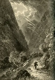 Sinking Run, Above Tyrone 1874. Creator: Frederick William Quartley