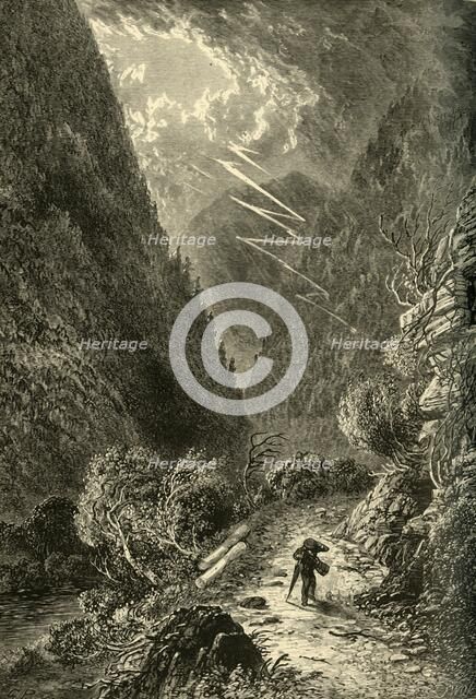 'Sinking Run, Above Tyrone', 1874.  Creator: Frederick William Quartley.