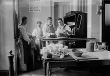 Sink & mop duty, between c1915 and 1918. Creator: Bain News Service