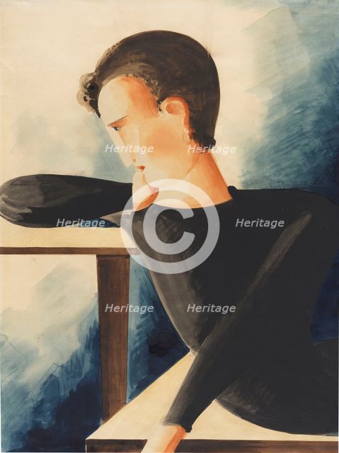 Sinner, 1931. Creator: Schlemmer, Oskar (1888-1943).