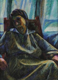 Sintesi plastica di figura seduta (Silvia), c1915. Creator: Boccioni; Umberto (1882-1916)