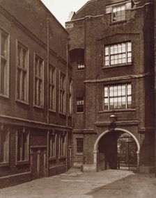 Sion College, London Wall, c1881. Creator: Henry Dixon & Son