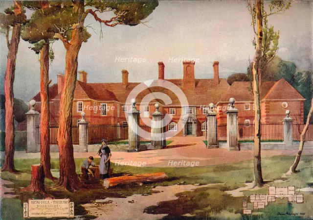 'Sion Hill, Thirsk, Yorkshire', c1913. Artist: Unknown.