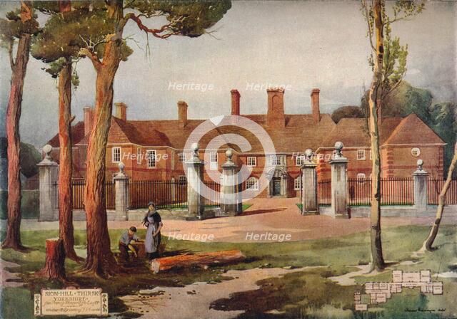 'Sion Hill, Thirsk, Yorkshire', c1913. Artist: Unknown.