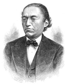 Sionii Iwakura, the Japanese Special Ambassador, 1872. Creator: Unknown