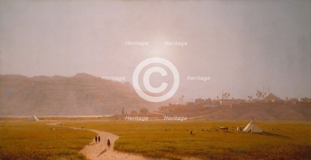 Siout, Egypt, 1874. Creator: Sanford Robinson Gifford.