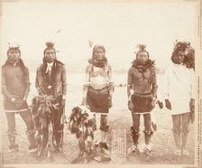 Sioux Group, 1880s. Creator: John C. H. Grabill