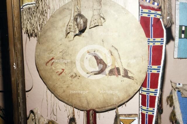 Sioux War Shield, North American Plains Indian. Artist: Unknown.