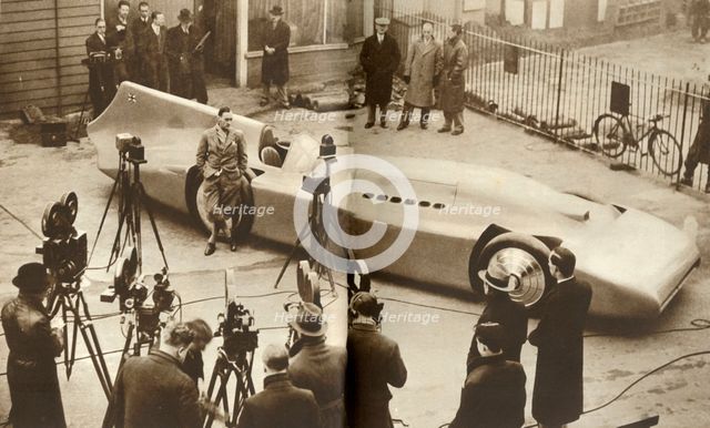 'Sir Malcolm Campbell's Bid for a New Record', 1935.  Creator: Unknown.