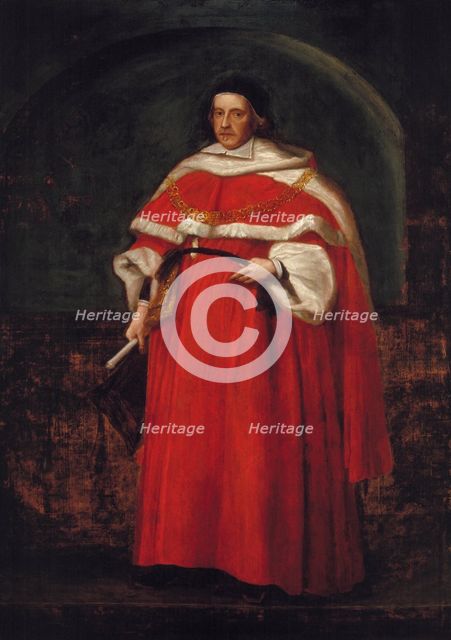 'Sir Matthew Hale, Kt, Chief Justice of the King's Bench', 1670. Artist: John Michael Wright