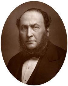 Sir Michael Costa, Italian-born British composer and conductor, 1883.Artist: Lock & Whitfield