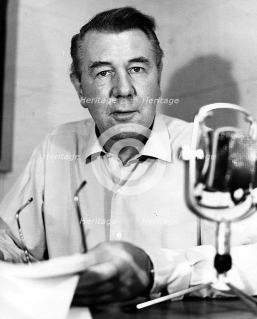 Sir Michael Redgrave (1908-1985), British actor. Creator: Unknown.